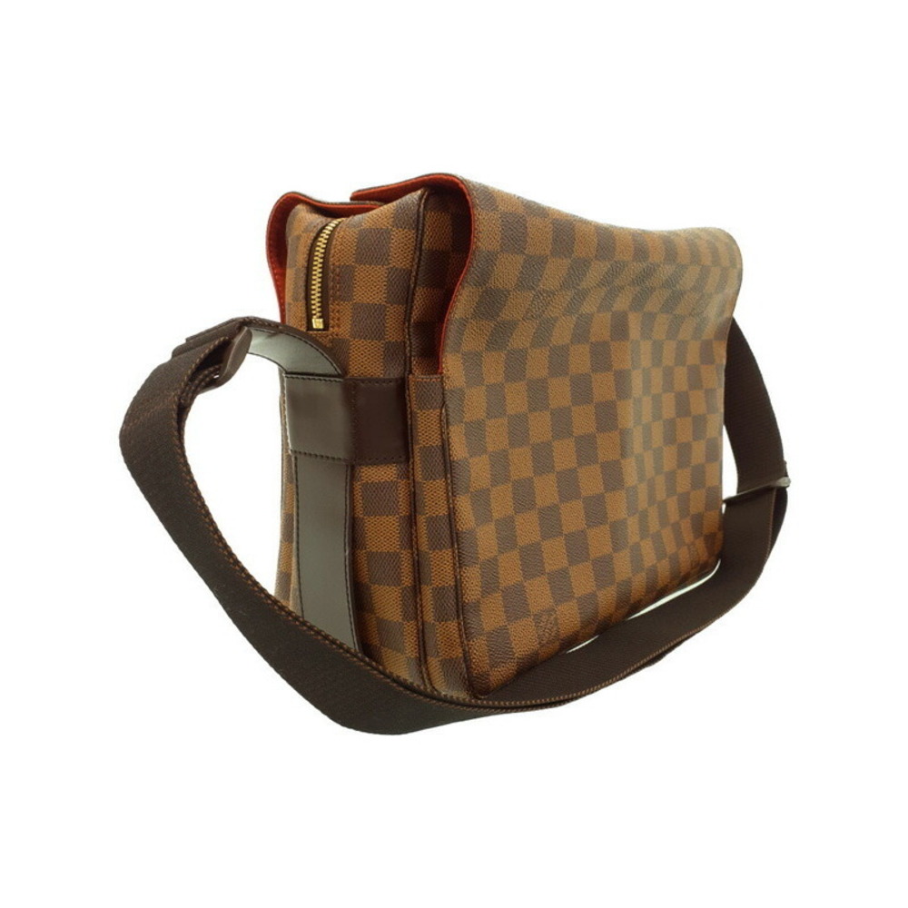 Louis Vuitton Damier Ebene Brown Naviglio Shoulder Bag - Picture 2 of 8